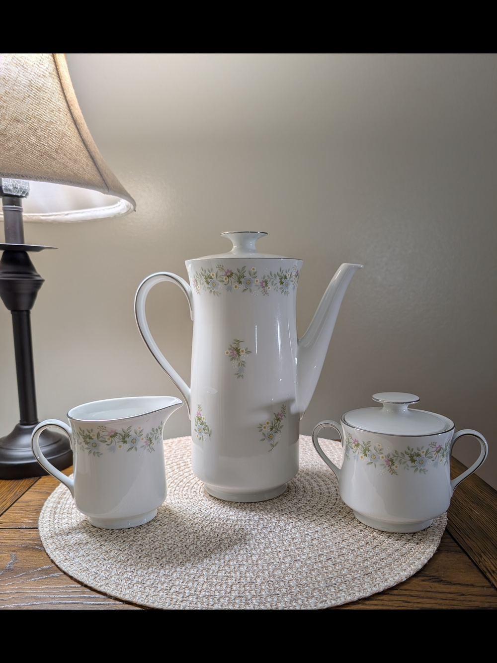 Vintage Johann Haviland Bavaria Germany Coffee Tea Service Set